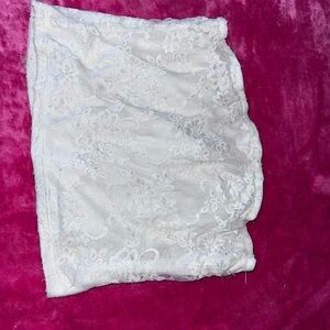 Elegant White Lace Shirt